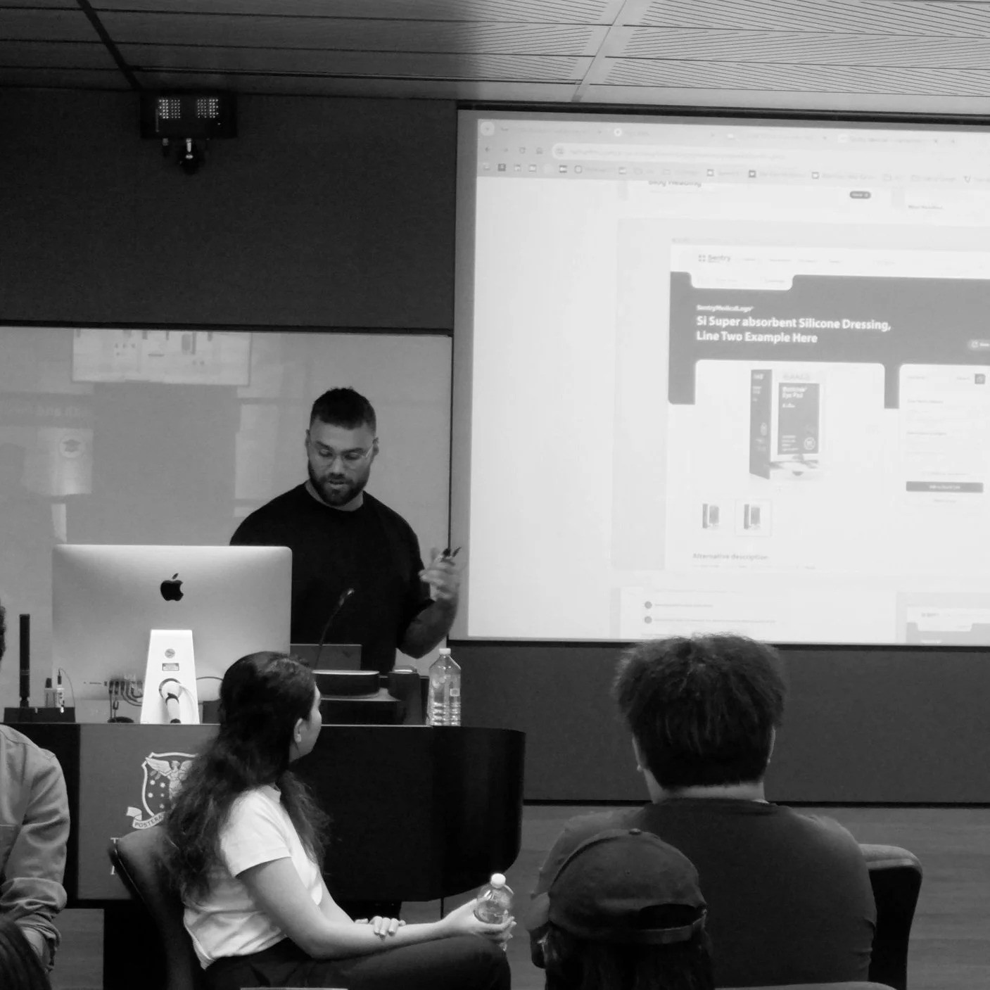 Picture of nathan at work