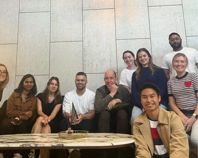 Picture of nathan at work